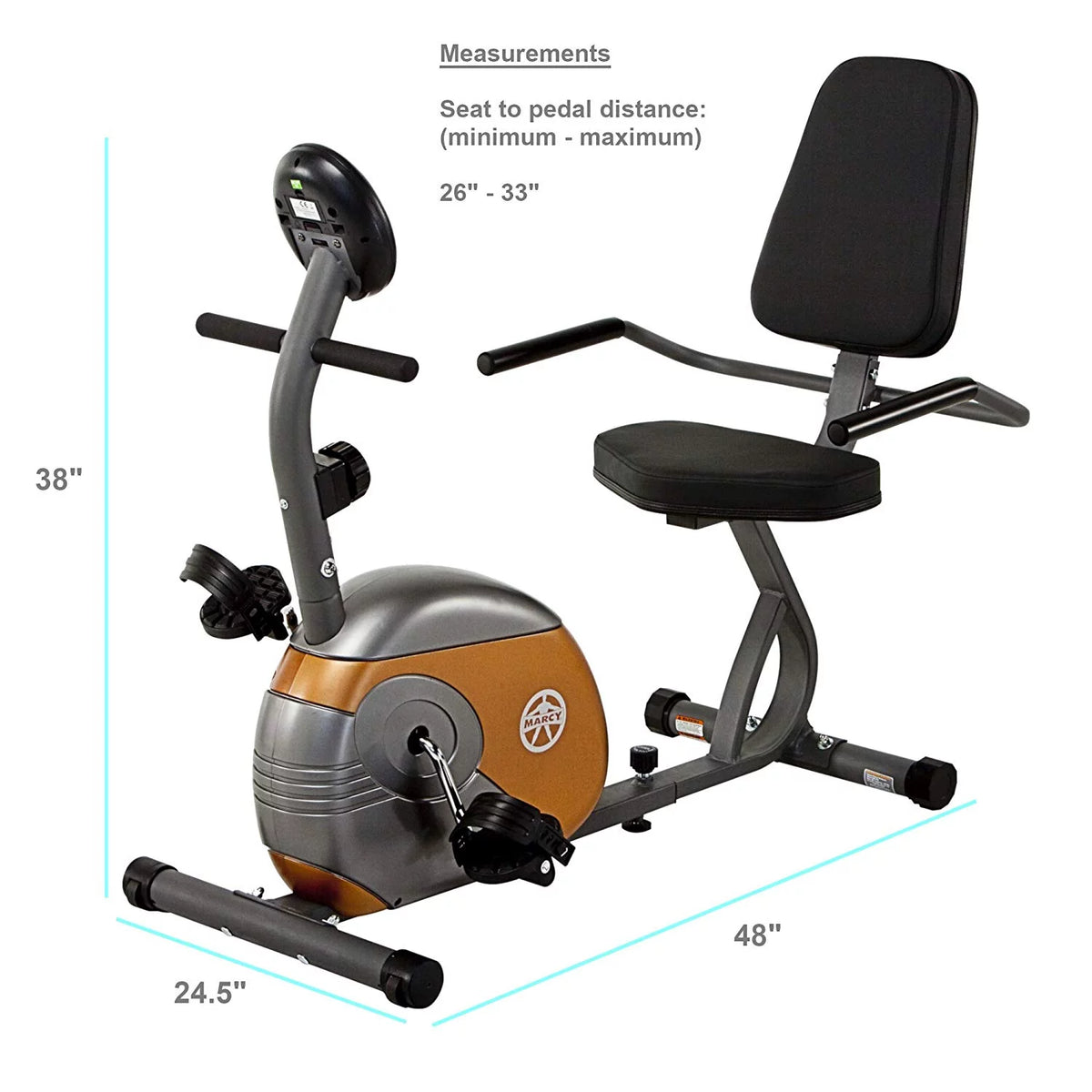 Recumbent Exercise Bike Model ME-709