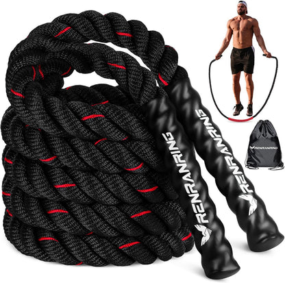 Weighted Jump Rope for Fitness Training - Suitable for Men and Women