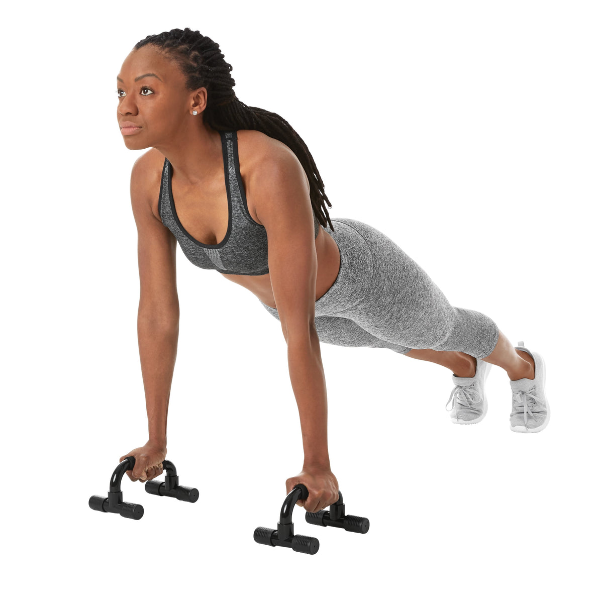 Comprehensive Home Gym Set: Resistance Tubes, Ab Wheel, Jump Rope, and Push-Up Bars